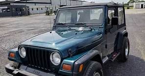 1999 Jeep Wrangler 4.0 Sport With Inline 6 Cylinder For Sale From SaferWholesale