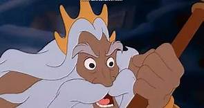 The Little Mermaid - King Triton destroys Ariel's treasures (1989/2023)