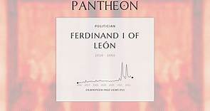 Ferdinand I of León Biography - King of León (c.1015-1065) (r. 1037-1065)