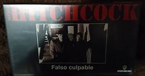 Falso culpable (Colección Hitchcock) (VHS 1992)