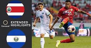 Costa Rica vs. El Salvador: Extended Highlights | CONCACAF WCQ | CBS Sports Golazo