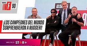 ¡UN PROGRAMA CAMPEÓN DEL MUNDO! Garré, Tapia y Enrique sorprendieron a Ruggeri