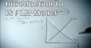 Introduction to IS LM model