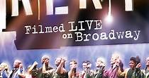 Rent: Filmed Live on Broadway streaming online