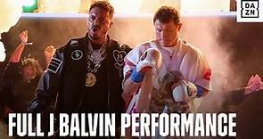 J Balvin's Full Performance At Canelo vs. Yildirim