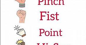 Hand gestures vocabulary in English #englishvocabulary #shorts