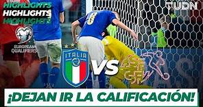Highlights | Italia vs Suiza | UEFA European Qualifiers 2021 | TUDN