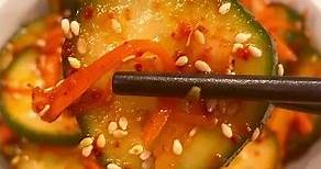 30 Minute Cucumber Kimchi