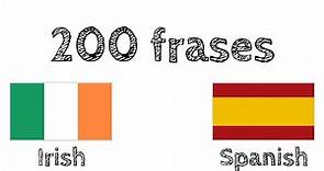 200 frases - Irlandés - Español