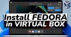 How To Install Fedora 39 in VirtualBox | Fedora Workstation 39