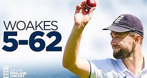 5-62 | Chris Woakes Takes His First Ashes Five-Wicket Haul | England v Australia