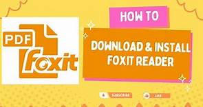 How to Download and Install Foxit Reader - 2024