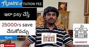 How to pay tution fee to US University | MS in US | Complete procedure step by step | తెలుగు