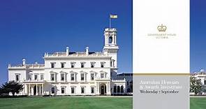 2022 Australian Honours and Awards Investiture - Wednesday 7 September