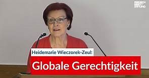 Heidemarie Wieczorek-Zeul über Globale Gerechtigkeit | 18.12.2019