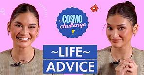 Pia Wurtzbach Gives *Honest* Advice On How To Meet 'The One' | Cosmo Challenge