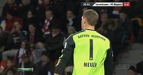 Manuel Neuer vs Bayer Leverkusen 16/03/2013