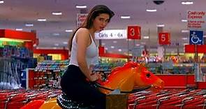 Young Curvy JENNIFER CONNELLY Rides Plastic Rocking Horse "Career Opportunities" 1080P BD