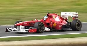 2011 Ferrari 150° Italia F1 V8 Car: Warm Up, Accelerations & Sound!