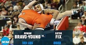 2022 NCAA wrestling championship final (133 lb.)