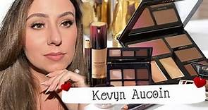 NEW KEVYN AUCOIN MAKEUP UNBOXING + FIRST IMPRESSIONS