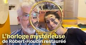 L’horloge mystérieuse de Jean-Eugène Robert-Houdin restaurée