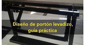DIY DISEÑO de Portón LEVADIZO , guia práctica