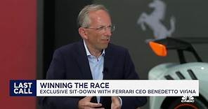 Ferrari CEO Benedetto Vigna: The first electric Ferrari will be unveiled in Q4 of 2025