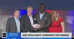Patriots honor winners of 2023 Myra Kraft Community MVP Awards