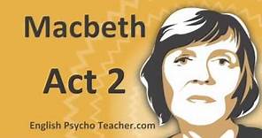 Macbeth Act 2 Summary with Key Quotes & English Subtitles