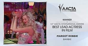 Margot Robbie wins Best Lead Actress at the 13th AACTA International Awards