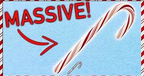 How To Make a Giant Candy Cane