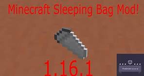 Minecraft || 1.16.1 || Forge || Sleeping Bag Mod