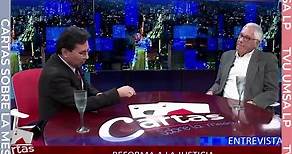 Entrevista al expresidente Eduardo Rodríguez Veltzé @cartas_sobre_la_mesa_lp #csmtvu #cartassobrelamesatvu #EduardoRodríguezVeltzé #tvuumsalp