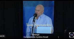 Tony Sperandeo : comprendre le mystère d'Israël