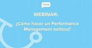 Webinar: ¿Cómo hacer un Performance Management exitoso? | Runahr.com