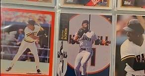 My Collection of Barry Bonds Baseball Cards #baseballcards