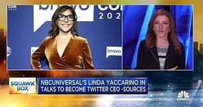 NBCUniversal ad chief Linda Yaccarino in talks to become Twitter CEO