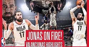 JONAS VALANCIUNAS has CAREER-HIGH 39 points! 📊 Extended HIGHLIGHTS from WIN over the LA Clippers 🔥