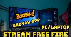 How To Do Live Stream On Booyah App Using Pc