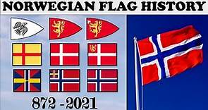 Norwegian Flag History. Every Norwegian Flag 872-2021.