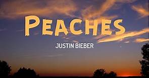 Justin Bieber - Peaches (Acoustic) (Lyrics)