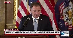Utah Officials Hold Coronavirus In Schools Press Conference