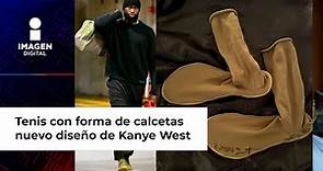 Kanye West lanzó a la venta tenis con forma de calcetas