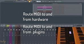 Understanding MIDI Ports in FL Studio - How to route MIDI between plugins and/or hardware