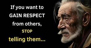 The Most POWERFUL QUOTES about RESPECT and Life that will make you UNSTOPPABLE!