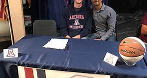 Four-star big man Dylan Anderson of Gilbert Perry HS signs letter-of-intent for Arizona