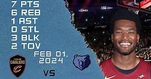 Damian Jones player Full Highlights vs GRIZZLIES NBA Regular season game 01-02-2024