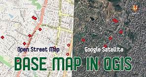 How To Add OpenStreetMap And Google Satellite Imagery Base Map Layer In QGIS || Base Map || GeoFox