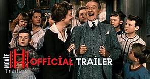 Cheaper By The Dozen (1950) Official Trailer | Clifton Webb, Myrna Loy, Jeanne Crain Movie